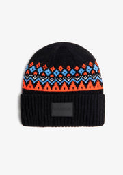 Nordic TRK Fair Isle Beanie Navy