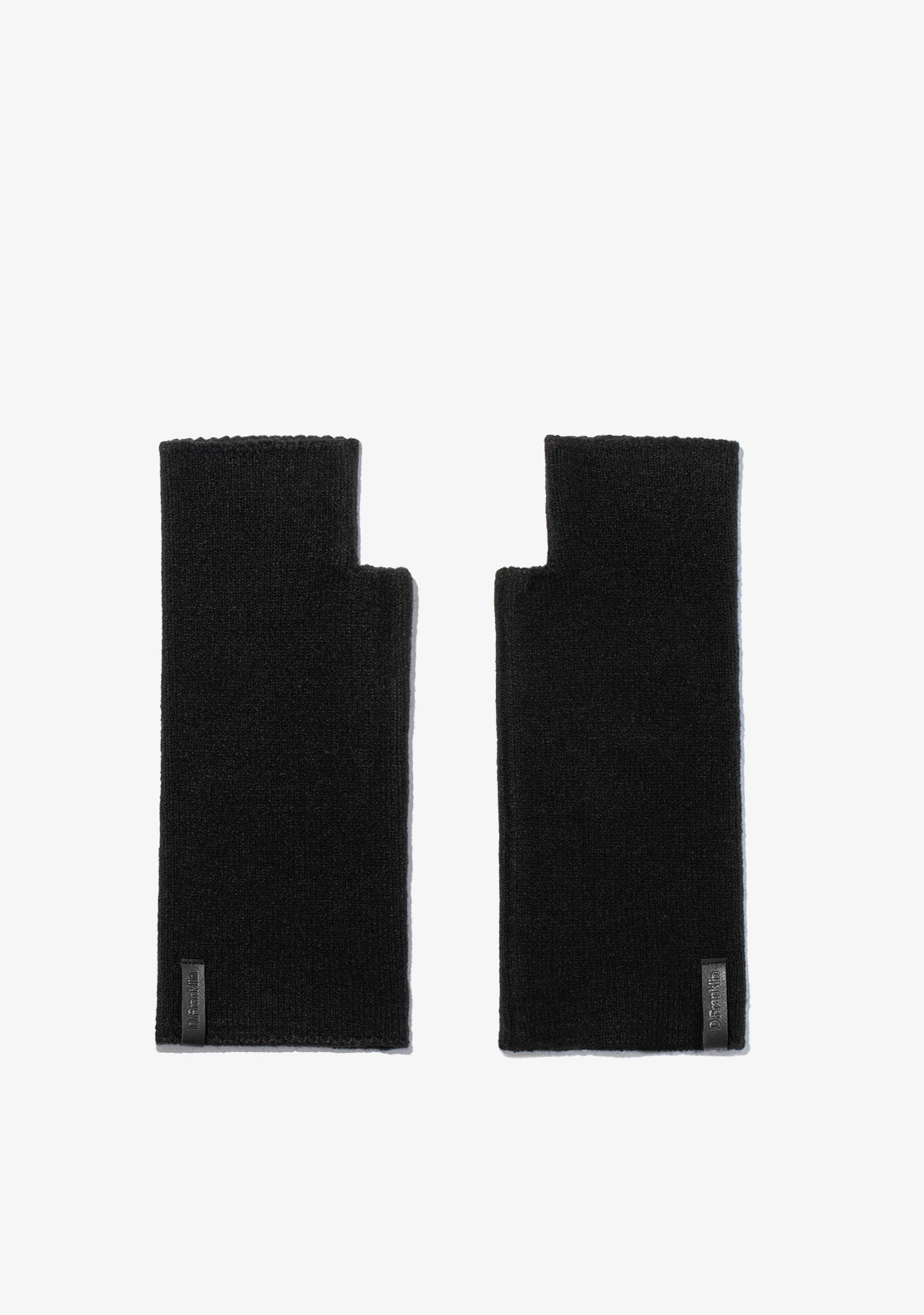 Nordic TRK Knitted Fingerless Gloves Black