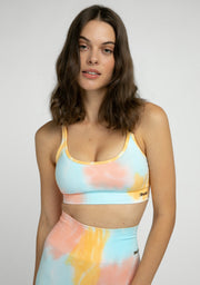 Tie Dye Orange Top