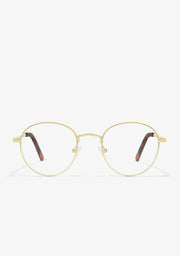 Classic Round Blue Block / Gold