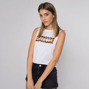 Crop Top D.Franklin Leo / White