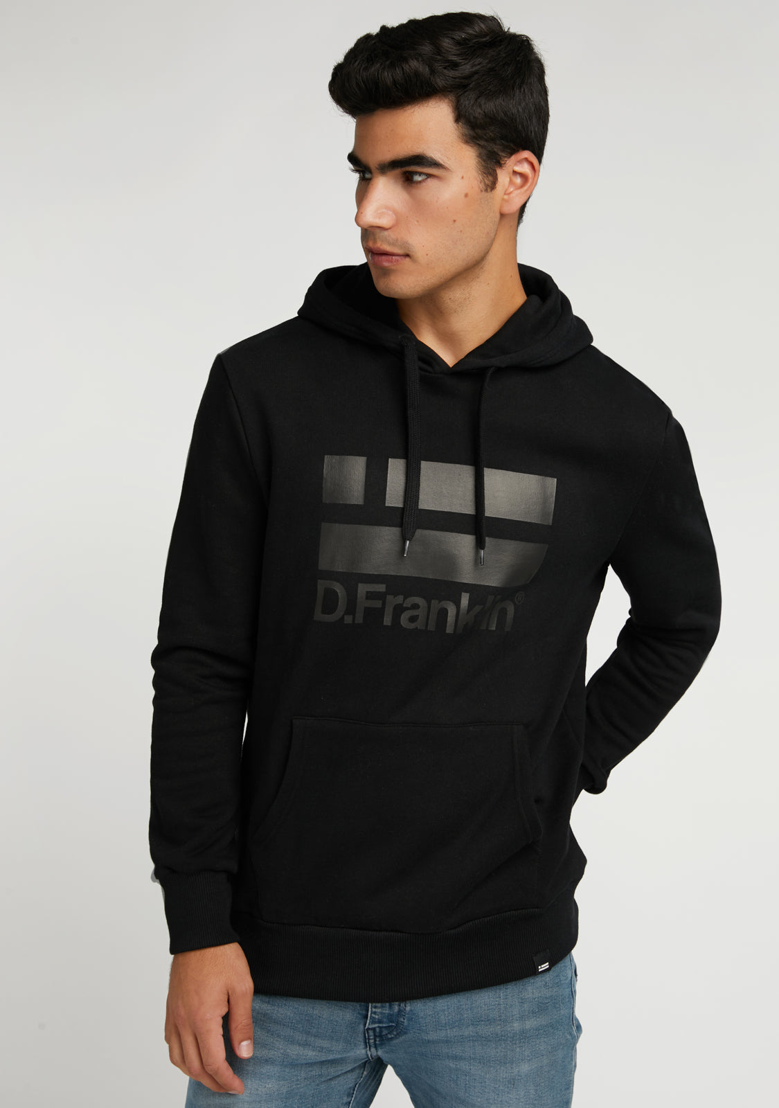 Hoodie Logo Black / Black