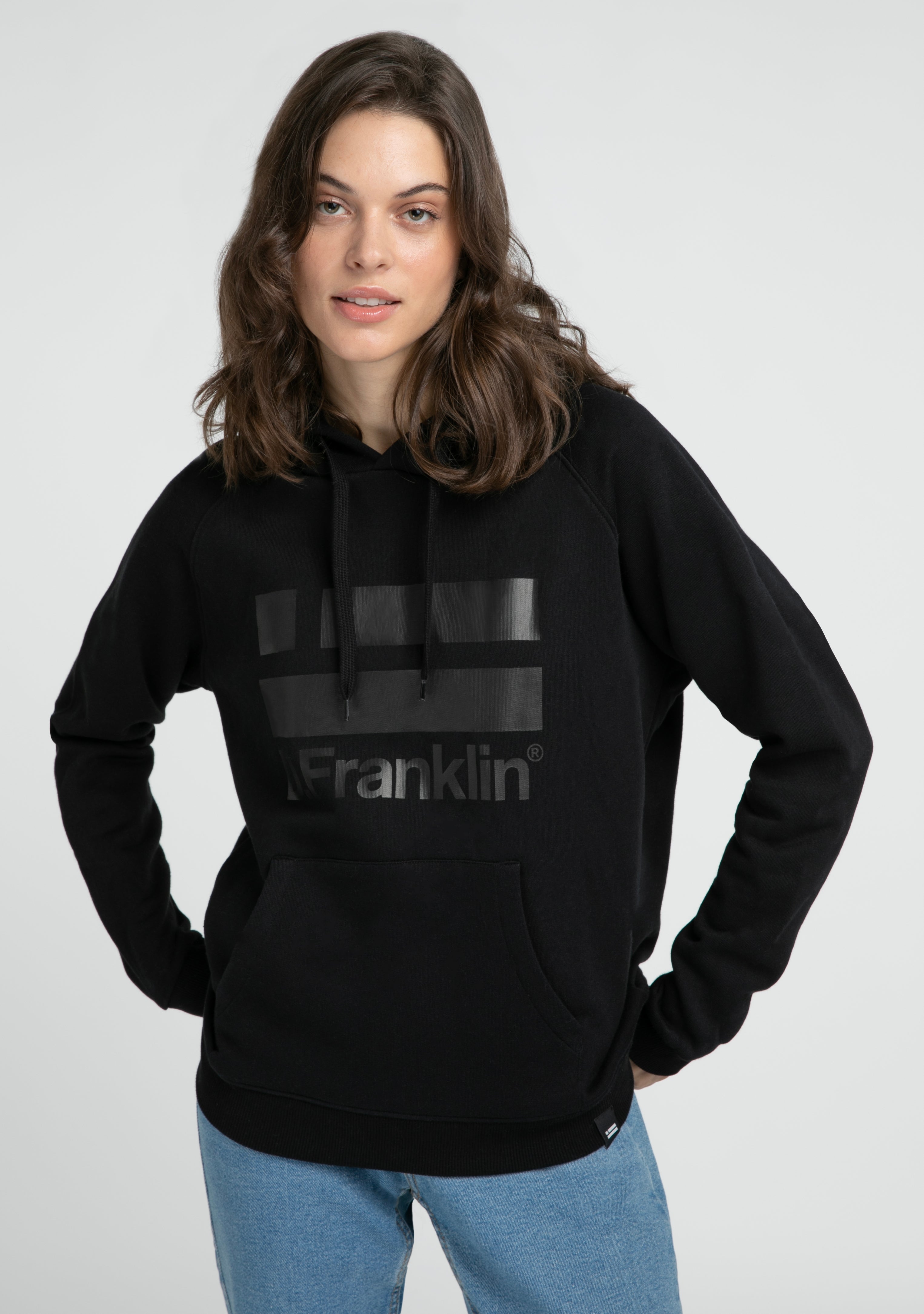 Hoodie Logo Black / Black