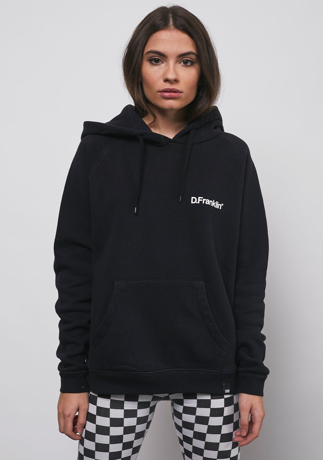 Hoodie D.Franklin White / Black