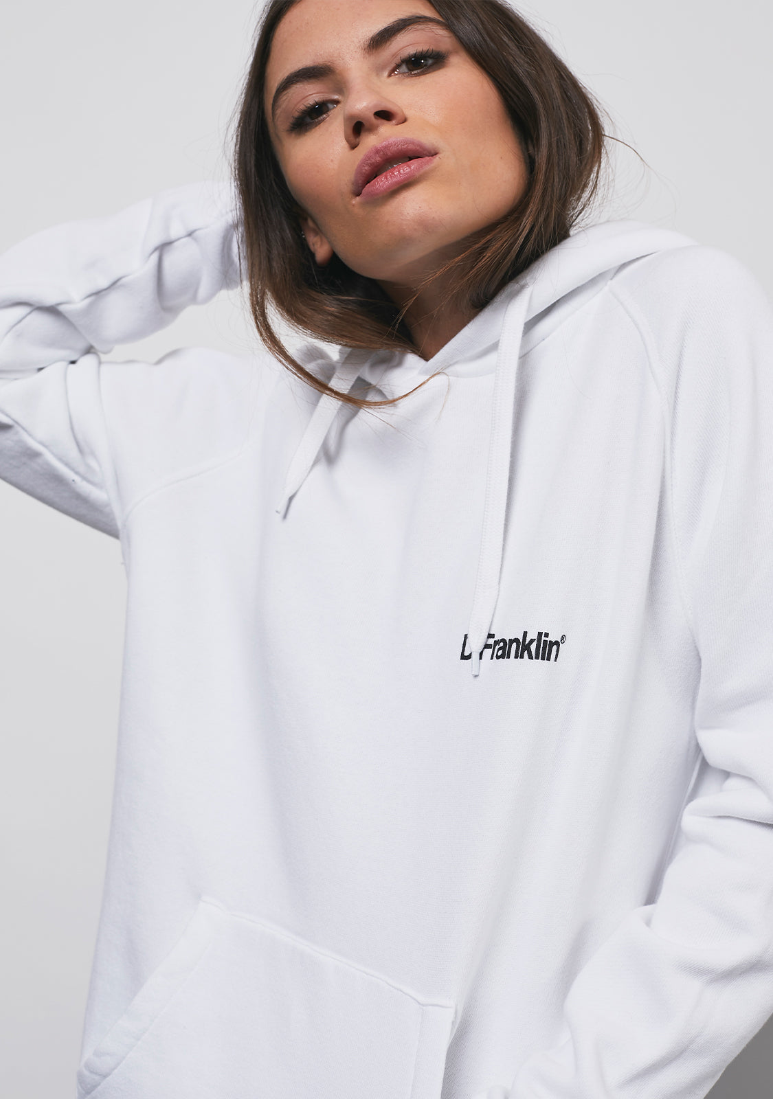 Hoodie D.Franklin Black / White