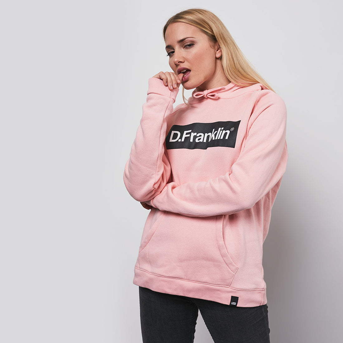 Hoodie Black / White Rec - Makeup