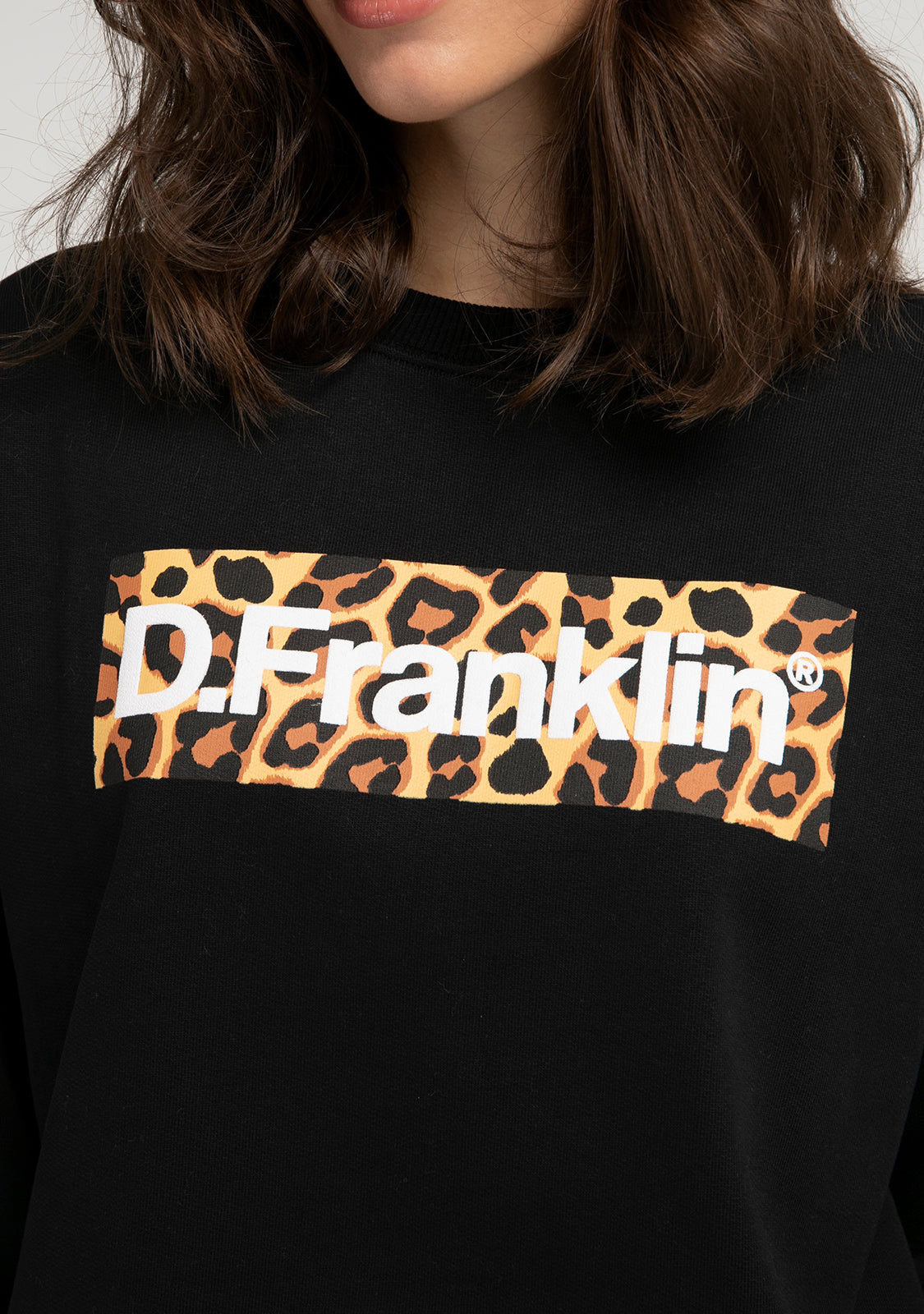 Sweatshirt Oversized Leo Black
