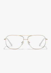 Aviator Mint Blue Block / Gold