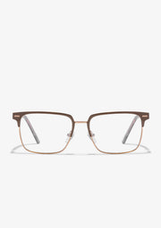 Laurent Square Blue Block Gold / Carey