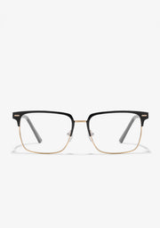 Laurent Square Blue Block Gold / Black