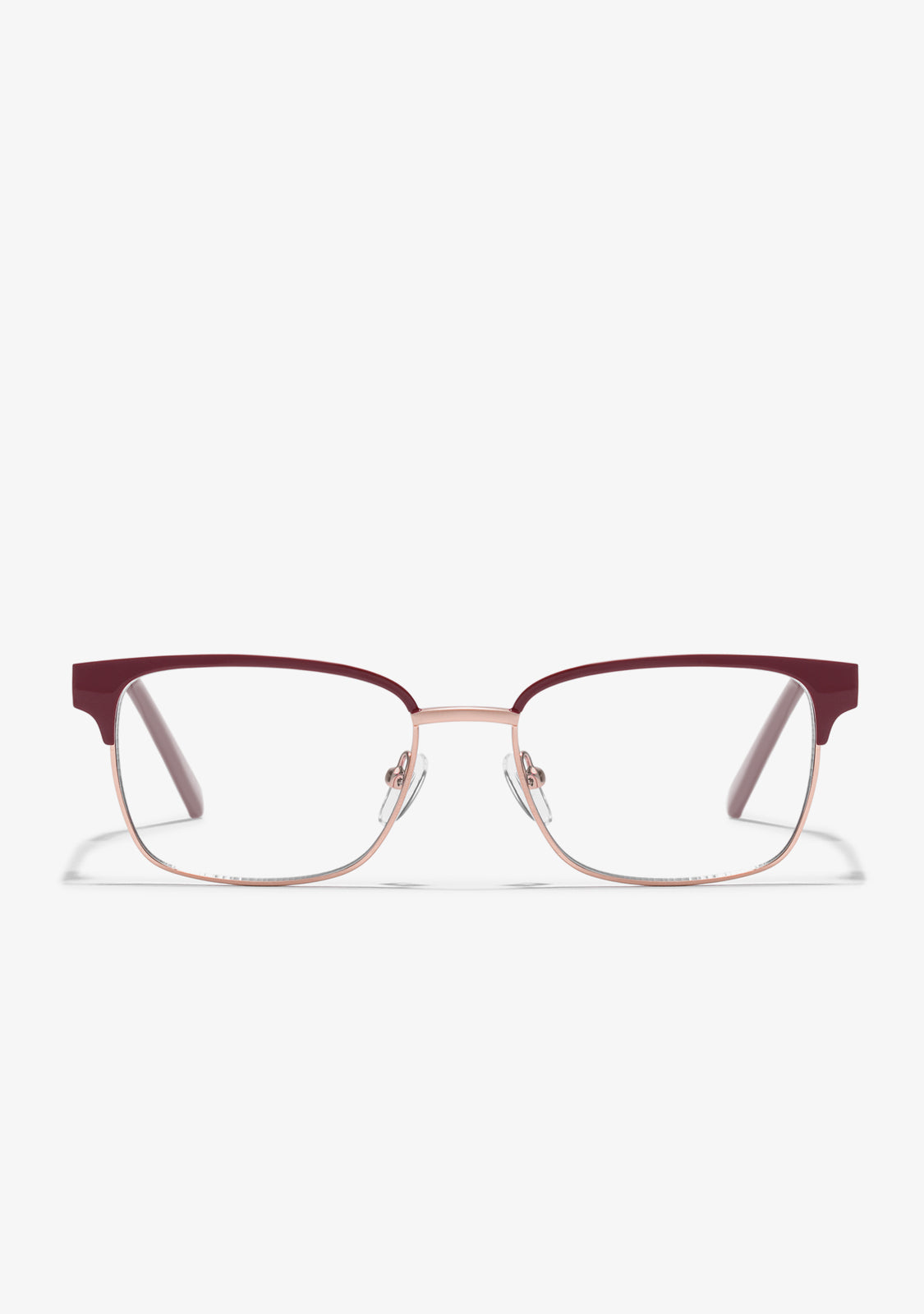 Romeo Square Blue Block Gold / Burgundy