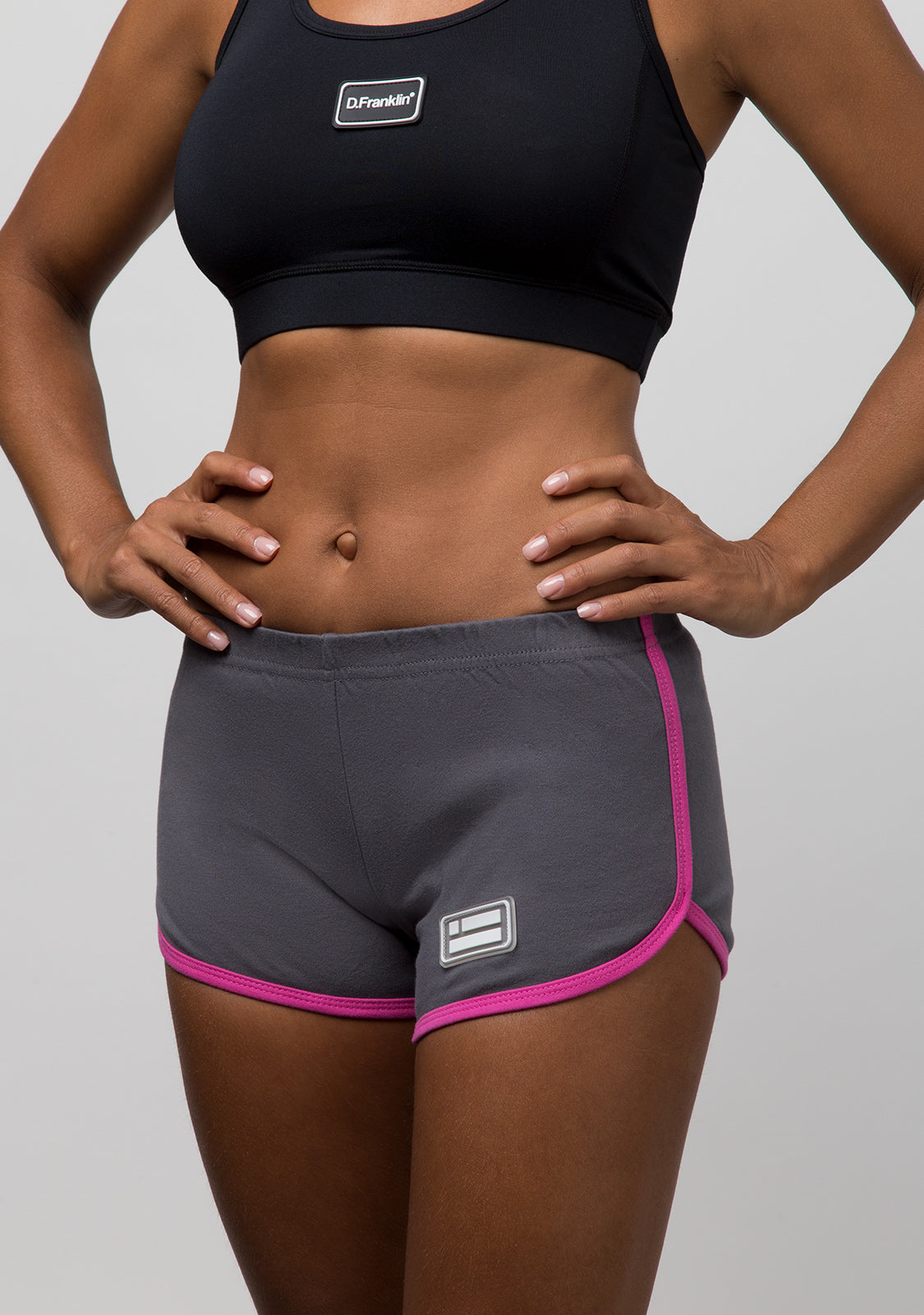 Short Running Asphalt / Fuchsia
