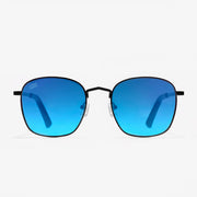 Classic Metal Square Black / Flash Blue Revo