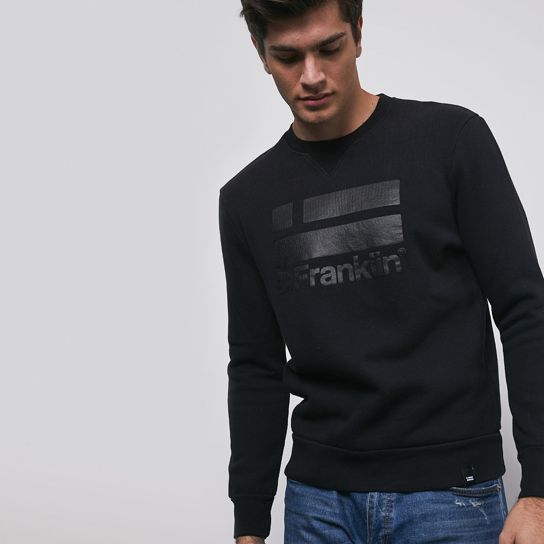 Sweatshirt Logo Black / Black