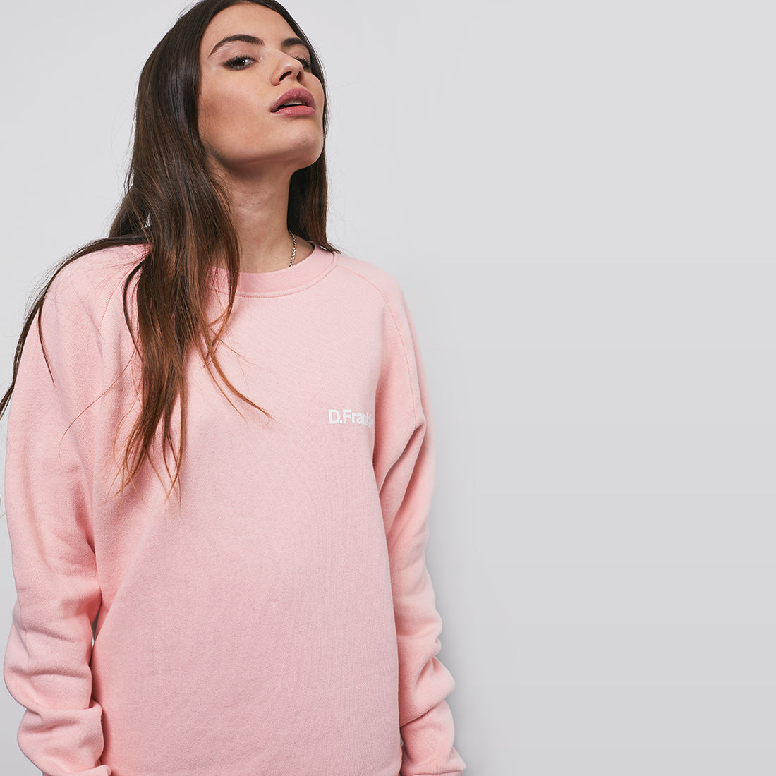Sweatshirt D.Franklin White / Makeup