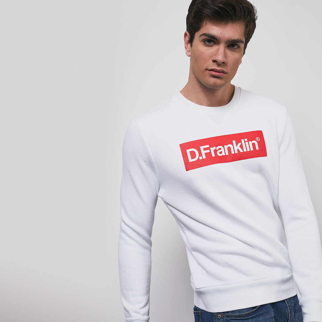 Sweatshirt Mitic D - White