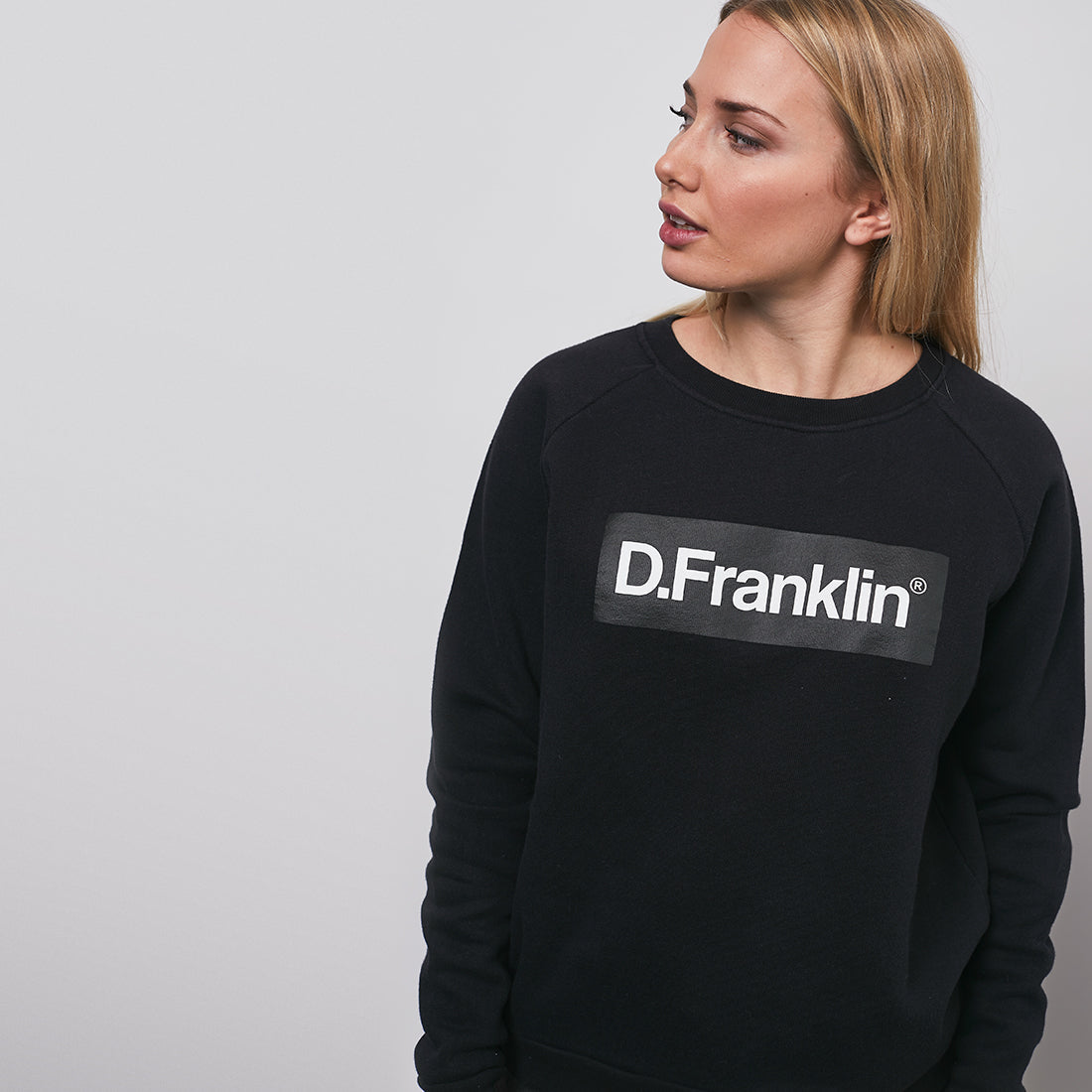 Black / White Rec Sweatshirt - Black