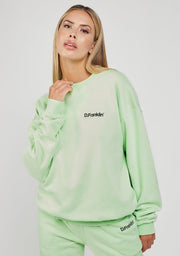 Sweatshirt Oversized Basic Mint