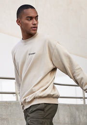 Sweatshirt Oversized D.Franklin Basic Beige