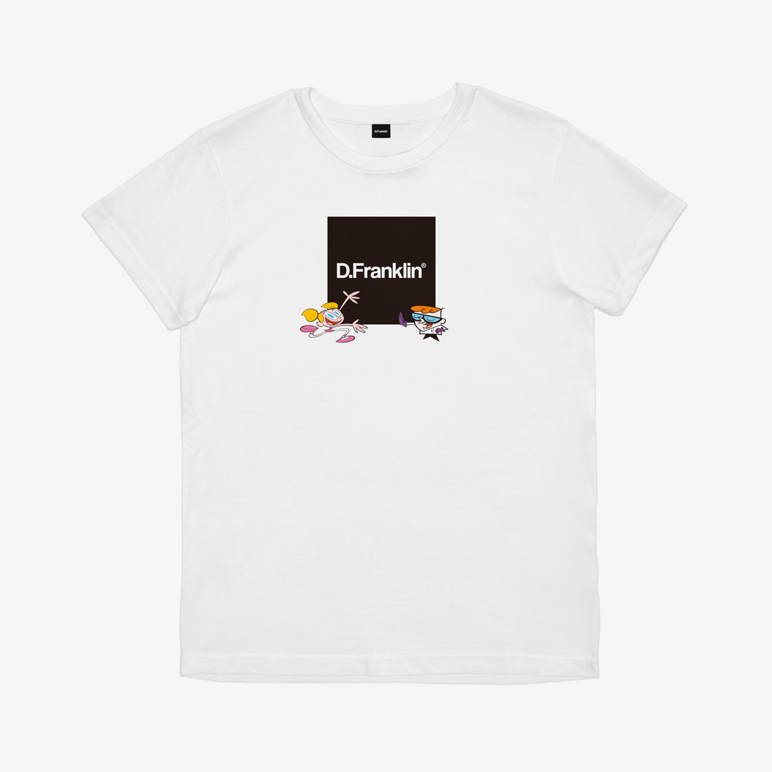 Dexter Lab White Tee