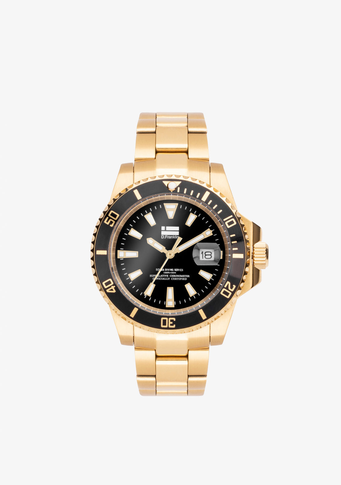 Scuba Diving Gold Black / Black