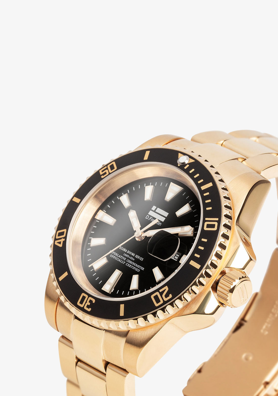 Scuba Diving Gold Black / Black