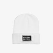 Flake White Beanie