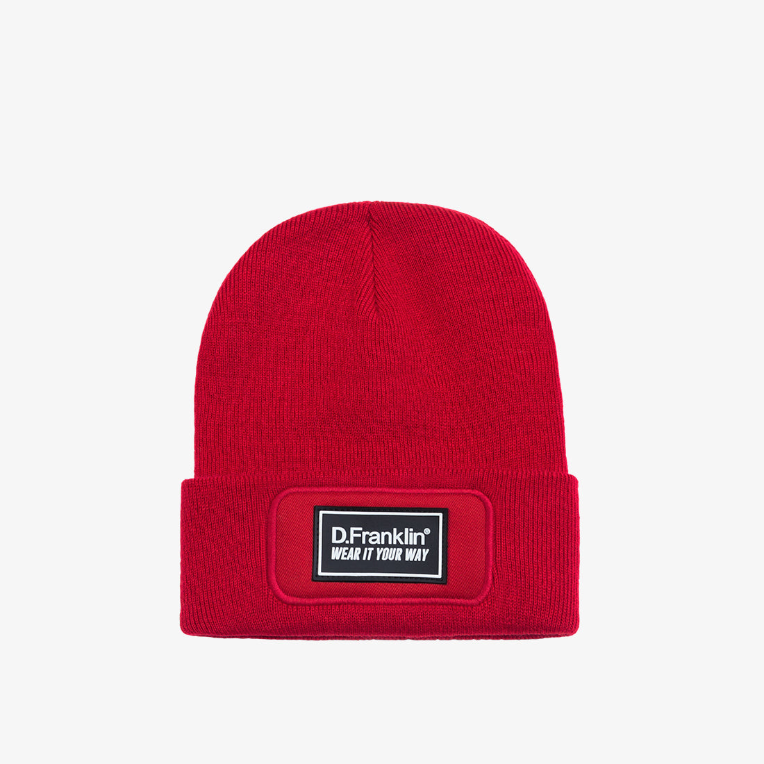 Flake Red Beanie