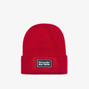Flake Red Beanie