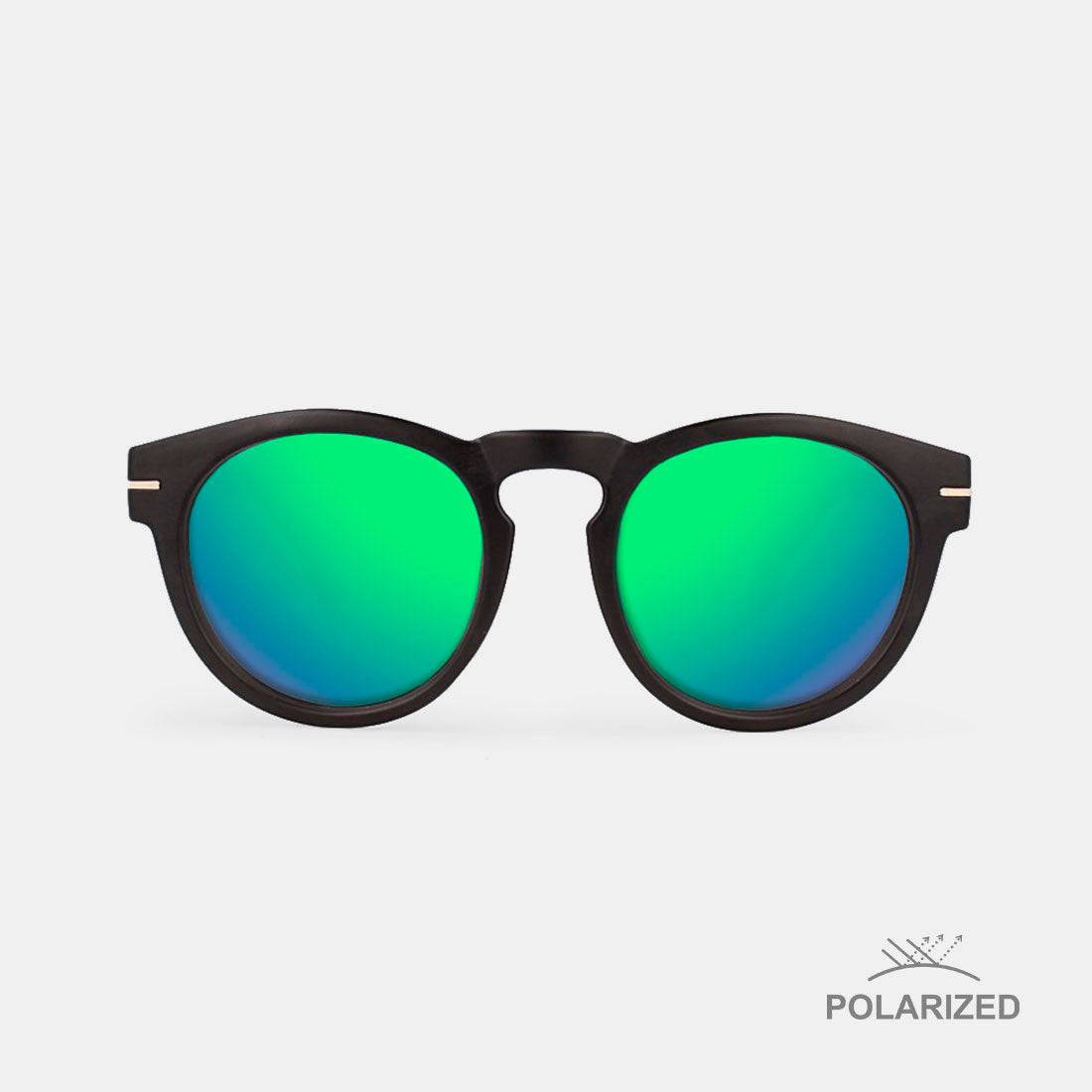 Rem Black / Green Polarized