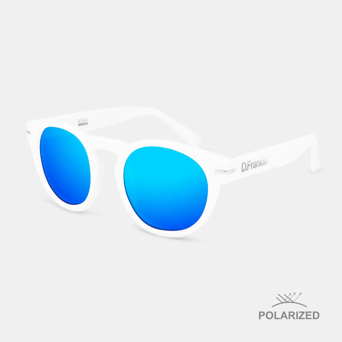 Rem White / Blue Polarized