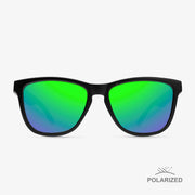 Roosevelt Black Matte / Green Polarized