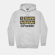 Hoodie Leopard Grey