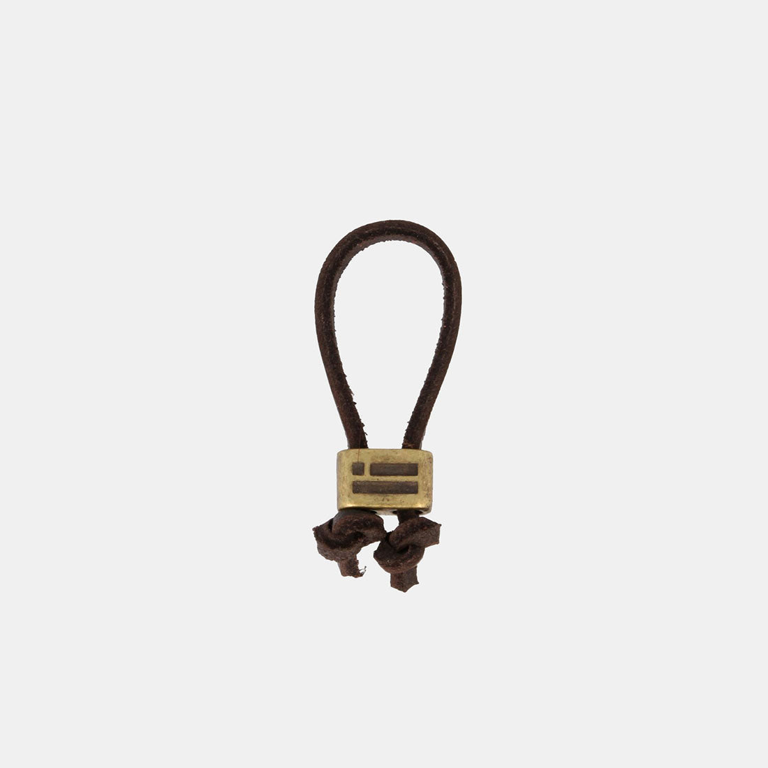 Keychain Magnum Leather Brown/Gold