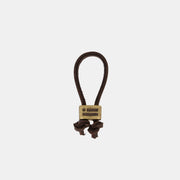 Keychain Magnum Leather Brown/Gold