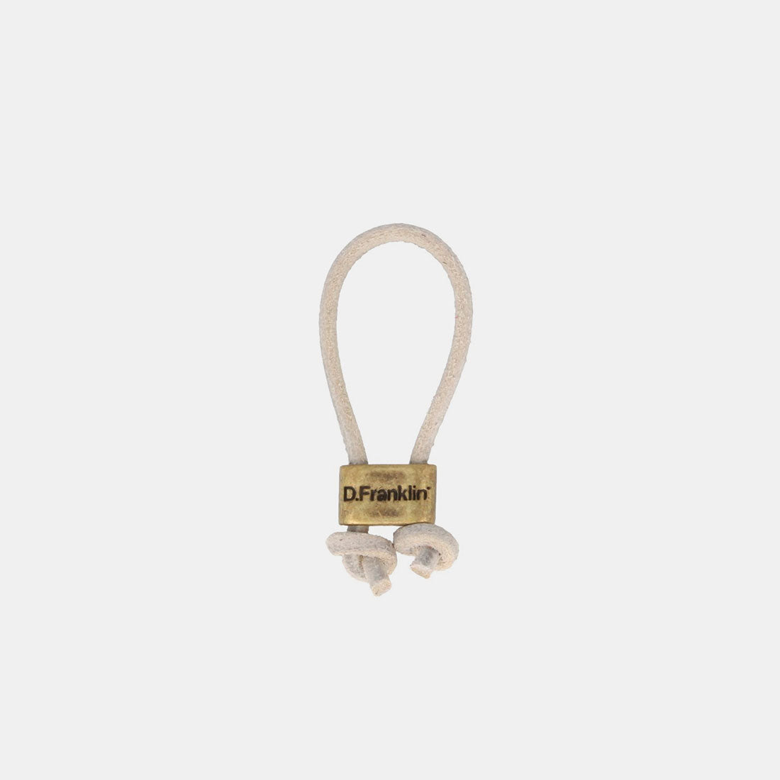 Keychain Magnum Leather Titanium/Gold