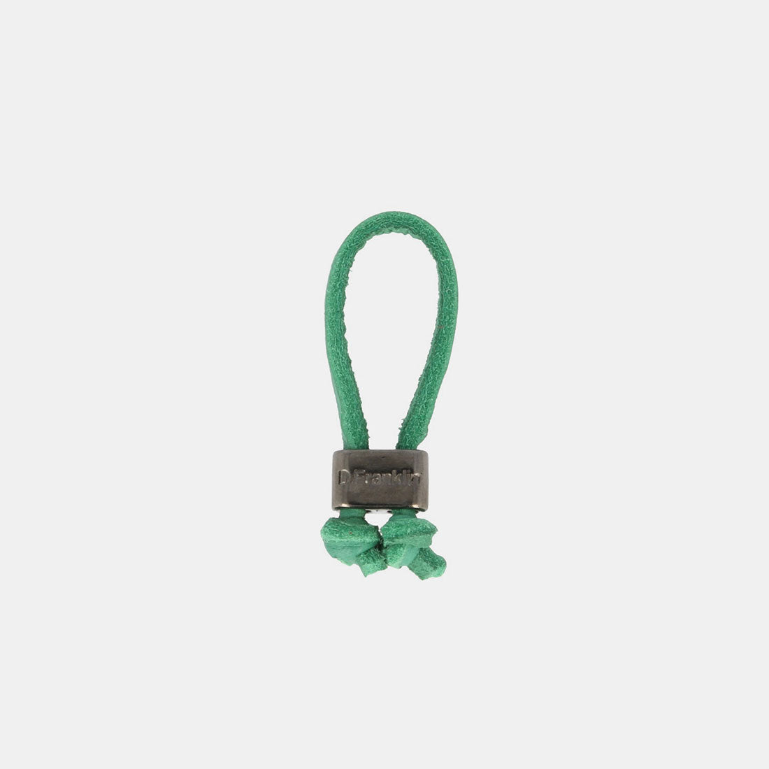 Keychain Jeroboam Leather Green/Metal