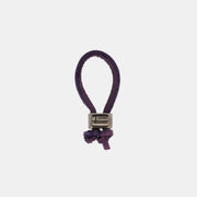 Keychain Jeroboam Leather Violet/Metal