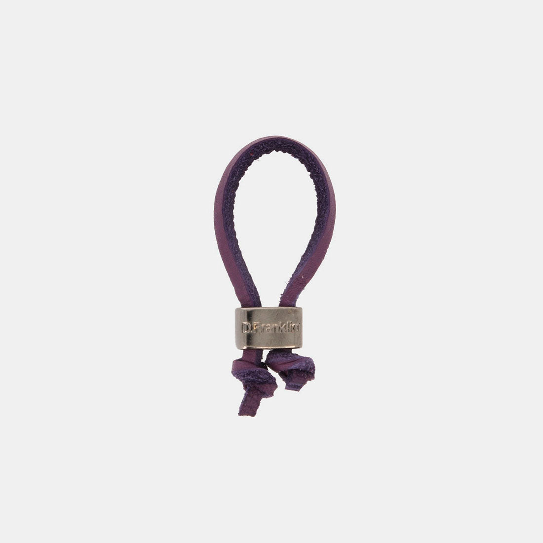 Keychain Jeroboam Leather Violet/Metal