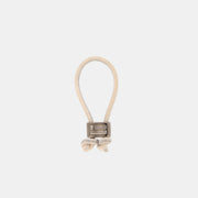 Keychain Jeroboam Leather Titanium/Metal