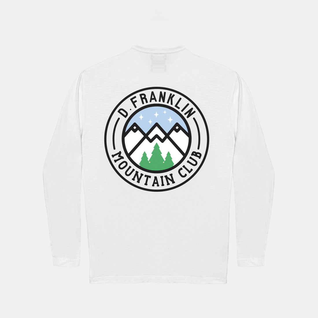 Peak Long Sleeve T-Shirt White