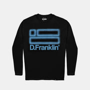 Neon Long Sleeve T-Shirt Black / Blue