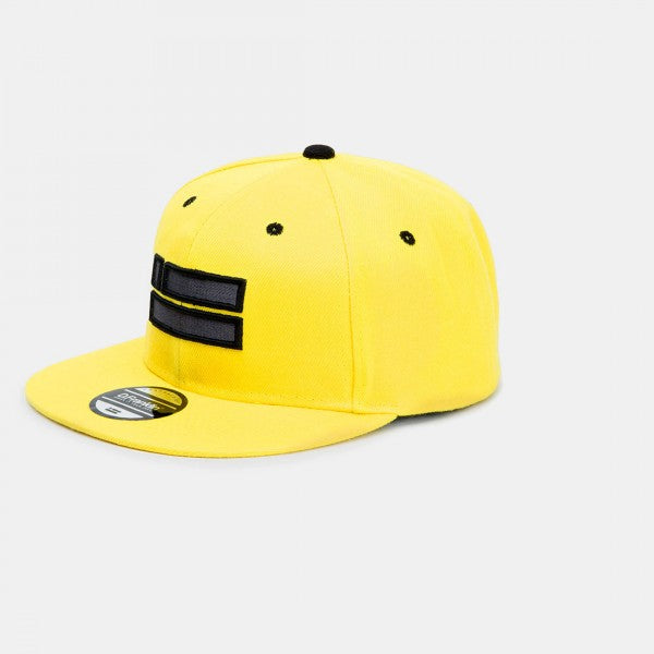 Yellow Chrome Snapback