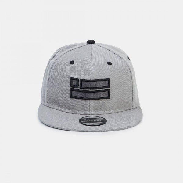 Grey Chrome Snapback