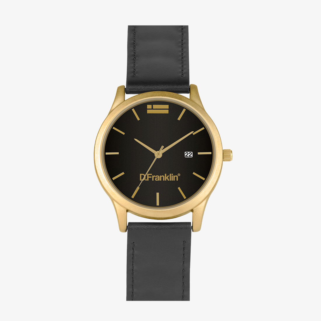 Irvine Leather Gold / Black