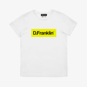 Yellow Rec White Tee