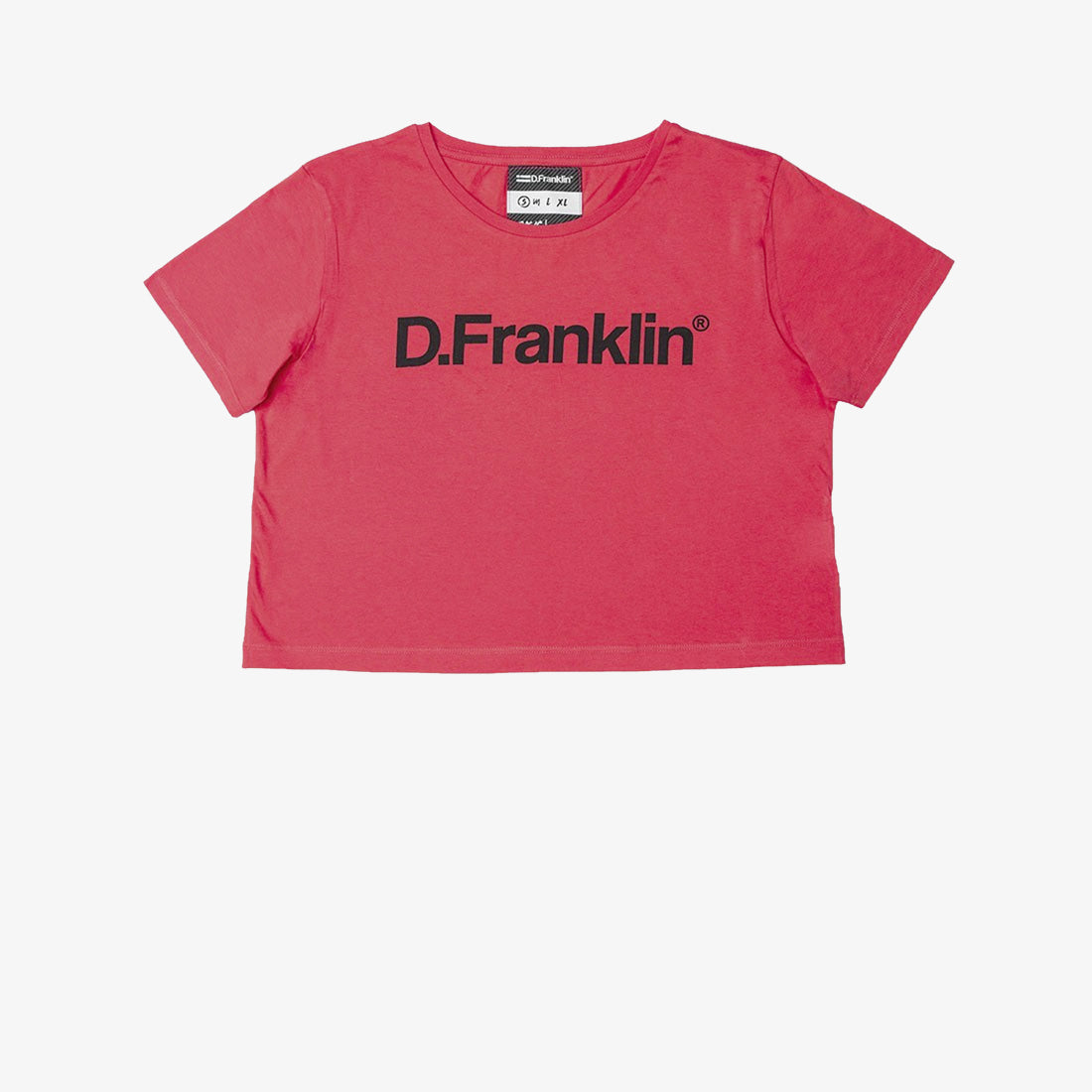 Cropped Top Coral Tee