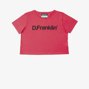Cropped Top Coral Tee