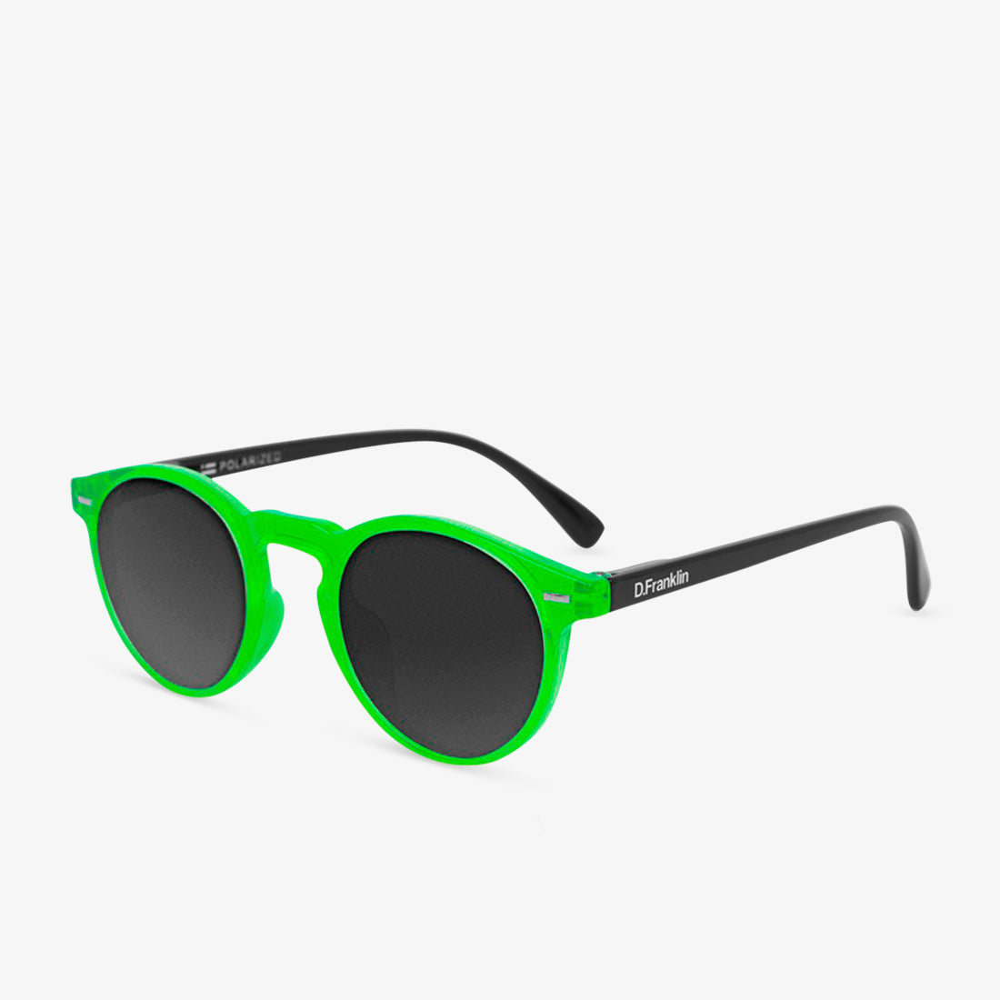 Ultra Light Green Day-Glo / Black Polarized