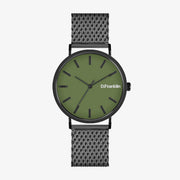 Verona Gunmetal / Dark Green